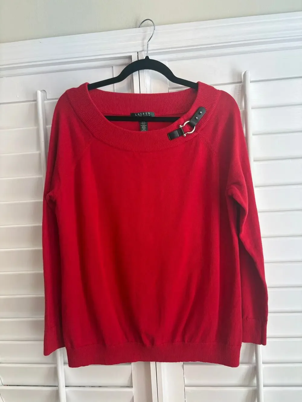 Lauren Ralph Lauren Red Sweater Size 1X